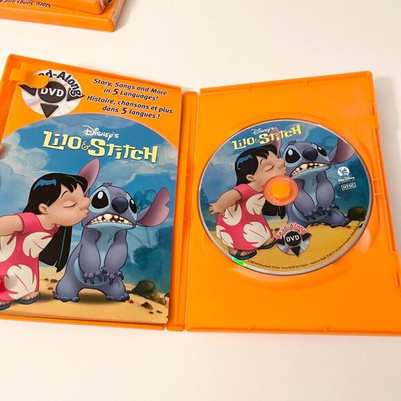 5 Read Along DVDs Lion King Little Mermaid Toy Story Lilo Jungle Book - Picture 11 of 16